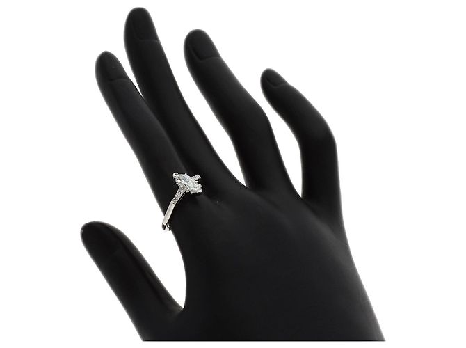 Anello Anniversario Harry Winston Trist Diamond Argento - vista 7