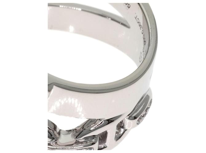 Hermès Hermes Alsimi Diamantring Weiß - Ansicht 9