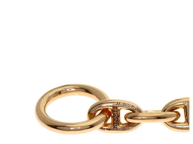 Hermès Pulsera Charm Chaine d'Ancre PPM Hermes Dorado - vista 4