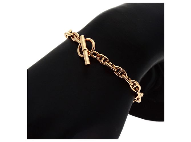 Hermès Pulsera Charm Chaine d'Ancre PPM Hermes Dorado - vista 5