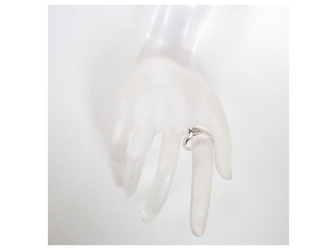 Anello Tiffany & Co. in argento sterling con onde curve - vista 4