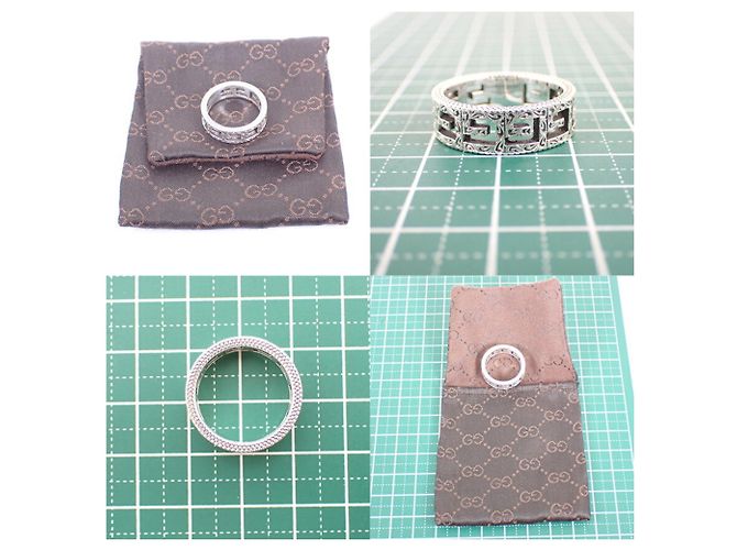 GUCCI 925 Arabesque Square G Ring - Ansicht 10