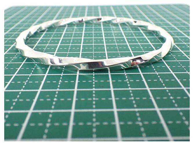 Bracciale rigido Tiffany & Co. a bordo a lama - vista 10