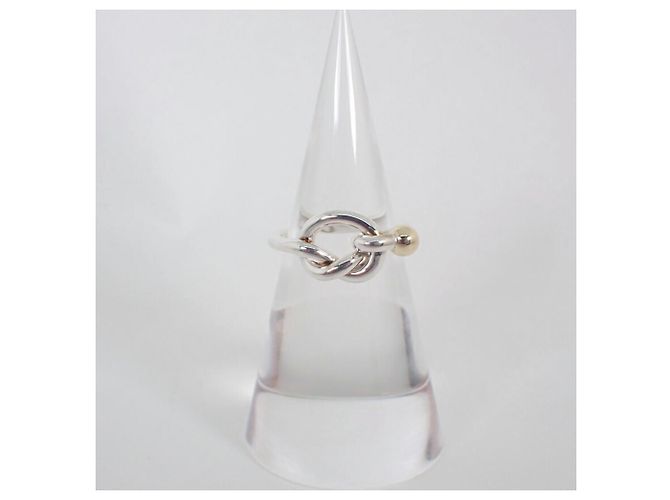 Anello combinato Tiffany & Co. 925 750 Hook Eye - vista 8