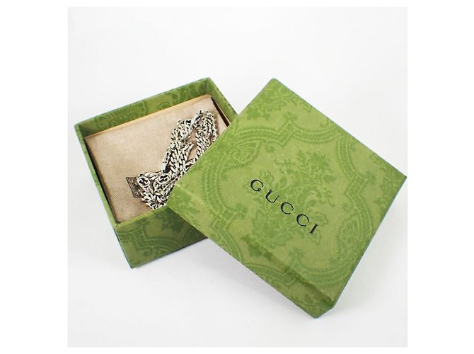 Collana con pendente Interlocking G in argento 925 Gucci - vista 11