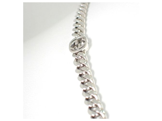 Collana con pendente Interlocking G in argento 925 Gucci - vista 5