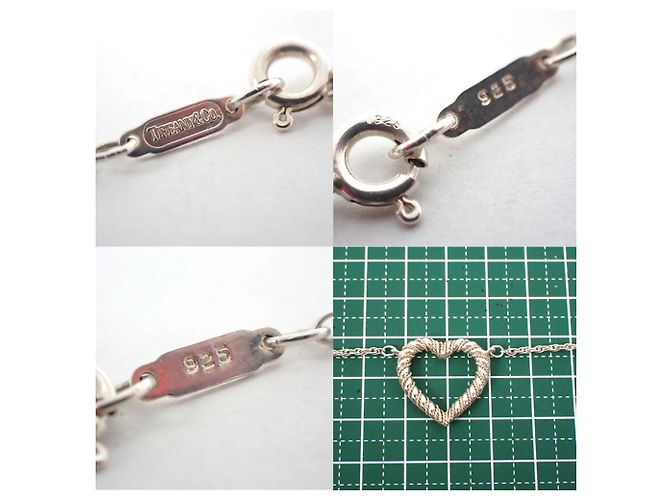Collana con pendente Twist Heart in argento 925/750 di Tiffany & Co. - vista 10