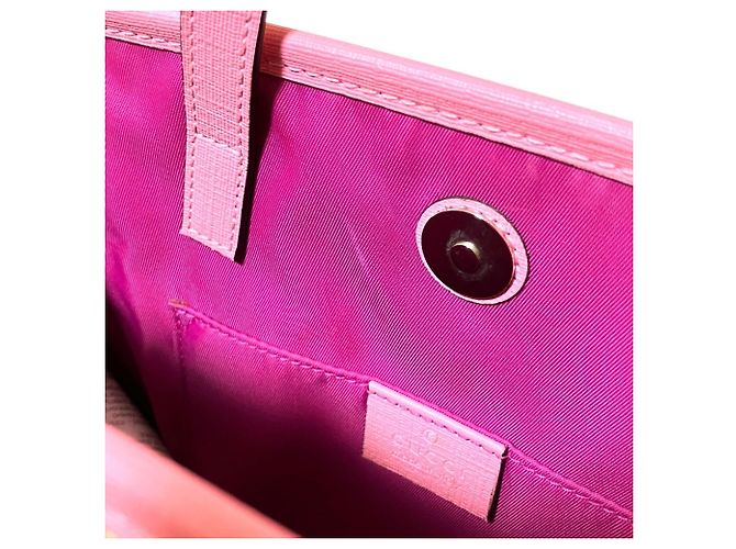 Borsa Tote GG Supreme 3D con fragola per bambini GUCCI Beige - vista 9