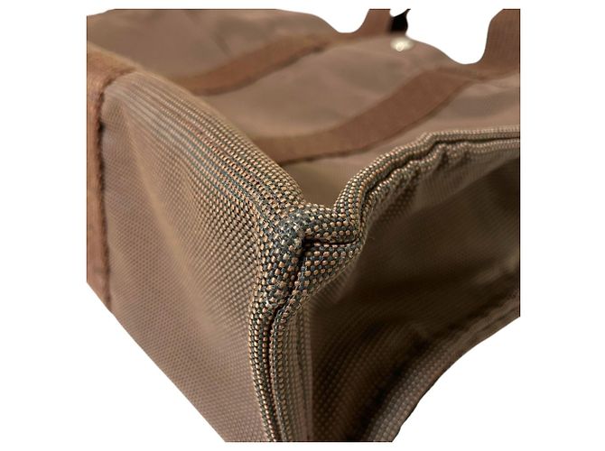 Hermès Borsa Tote HERMES Herline MM marrone - vista 6