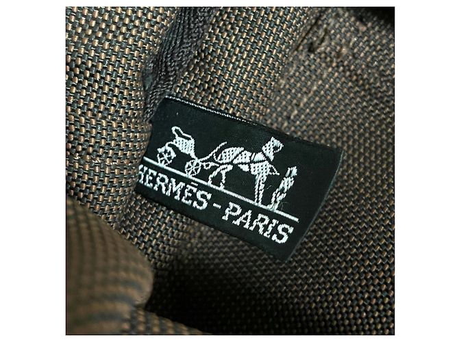 Hermès Borsa Tote HERMES Herline MM marrone - vista 9