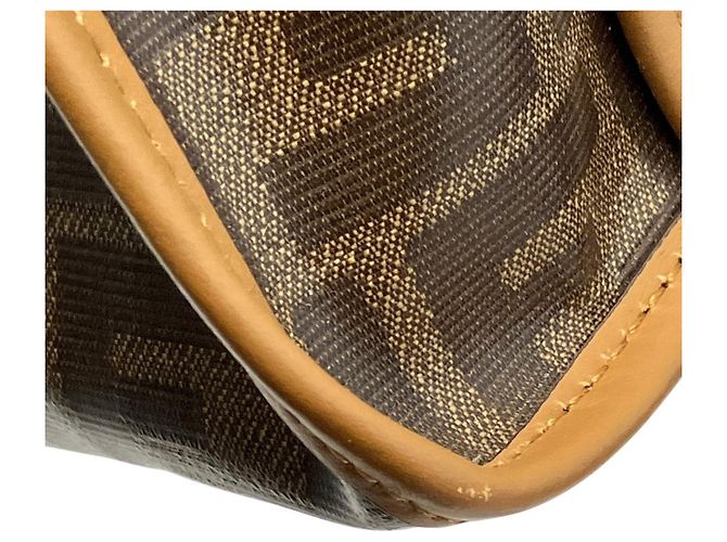 Copertura per borsa FENDI Peekaboo Defender Marrone - vista 13