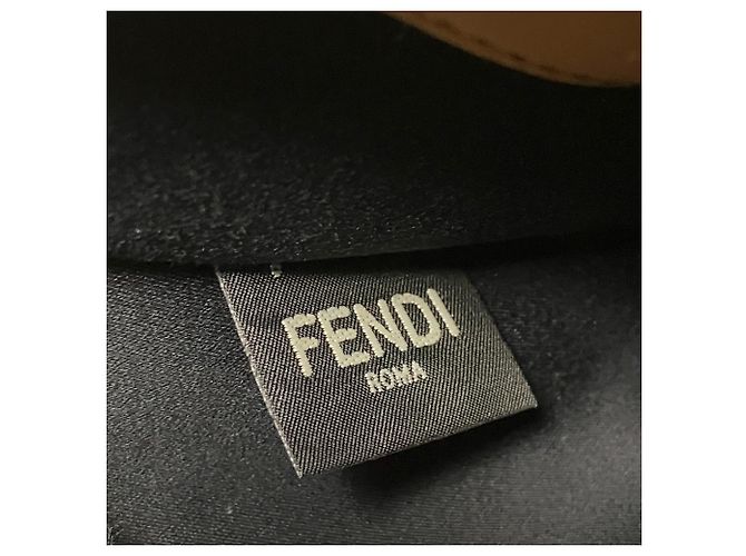 Copertura per borsa FENDI Peekaboo Defender Marrone - vista 9