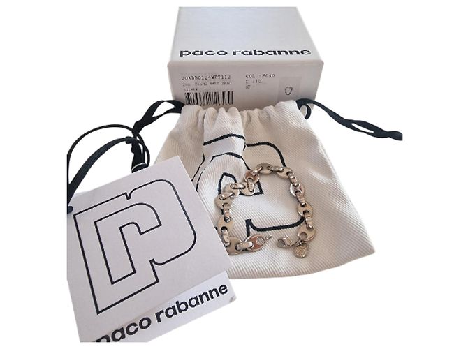 Bracciale a Catena Paco Rabanne Argentato Argento - vista 2