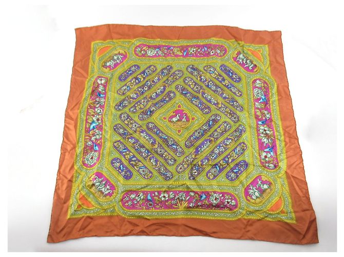 Hermès Hermes Carré 90 Seta multicolore 90 x 90 - vista 2