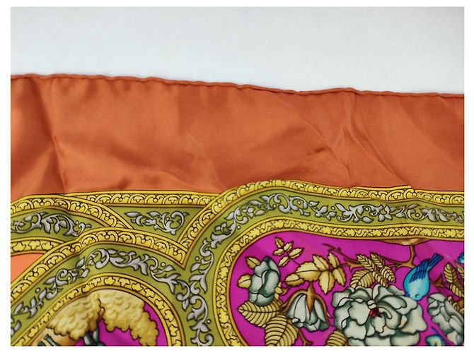 Hermès Hermes Carré 90 Seta multicolore 90 x 90 - vista 6