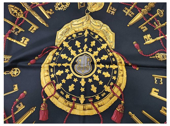 Hermès Hermes Carré 90 Silk multicolor Multiple colors - view 6