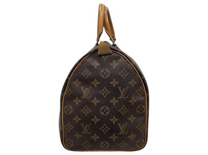 Louis Vuitton Speedy Monogram Canvas 35 Marrone - vista 3