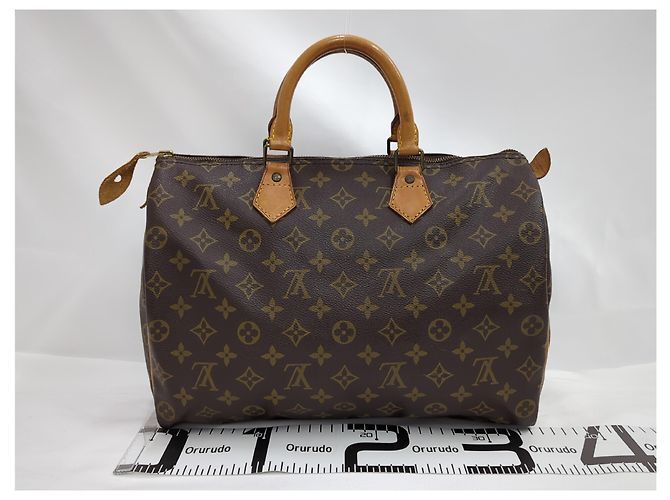 Louis Vuitton Speedy Monogram Canvas 35 Marrone - vista 5