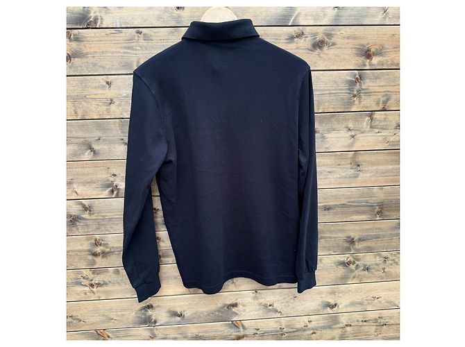 Prada Sport Polo a maniche lunghe - Nero - vista 2