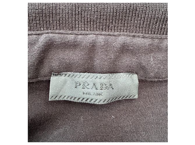Prada Sport Polo a maniche lunghe - Nero - vista 3