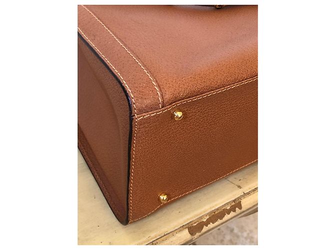 Borsa Tote Gucci Diana con manico in bambù Marrone - vista 7