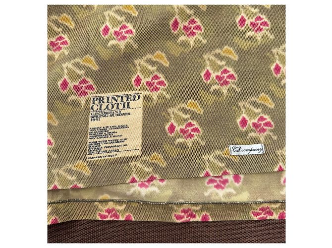 Autre Marque C.P. Company Polo Printed Cloth Rosa Verde Giallo - vista 8