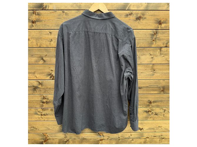 Christian Dior Monsieur Camicia in cotone grigio - vista 2