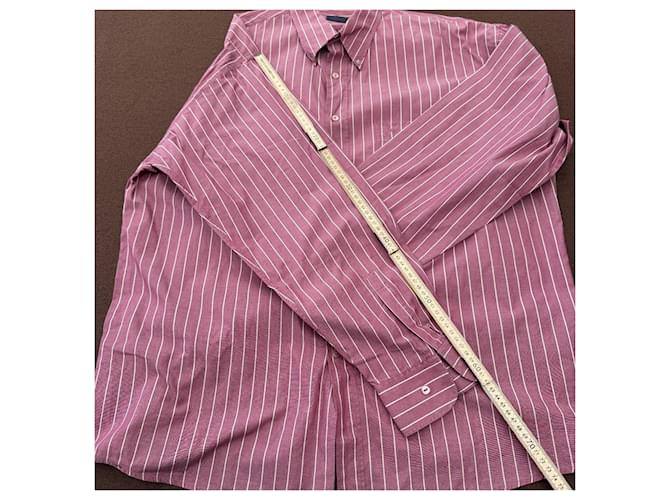 Camicia Kenzo in cotone a righe Rosa - vista 8