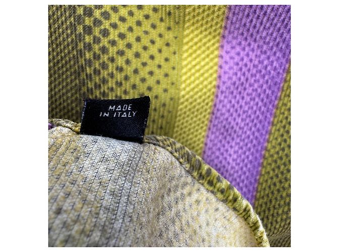 Camicia a righe Gianni Versace Verde Porpora - vista 5