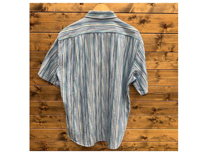 Camicia Sport Missoni Uomo a Righe Blu - vista 2