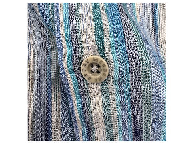 Camicia Sport Missoni Uomo a Righe Blu - vista 4