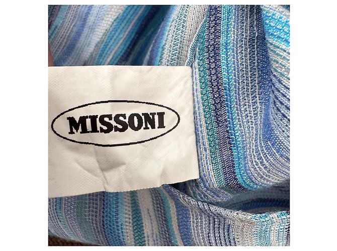 Camicia Sport Missoni Uomo a Righe Blu - vista 5
