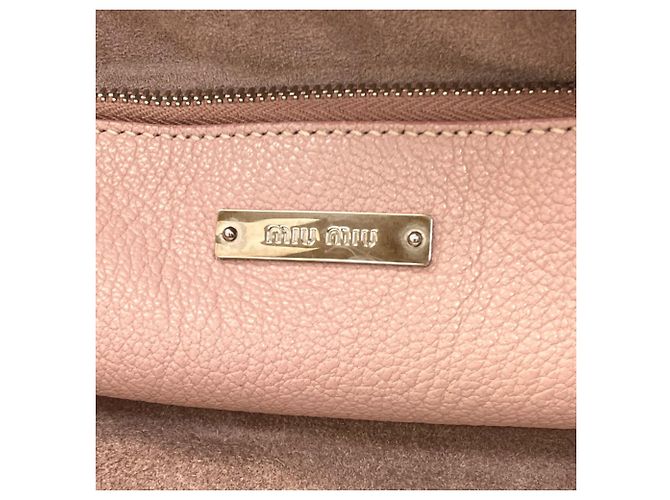 Miu Miu Ledertasche Tote Pink - Ansicht 6