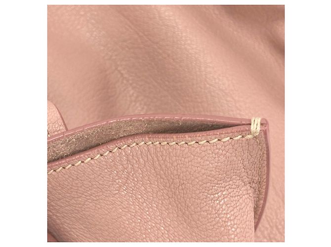 Miu Miu Ledertasche Tote Pink - Ansicht 9