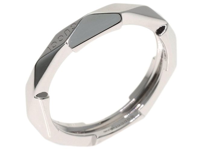 Anello Link to Love di Gucci in oro bianco 18K - vista 2