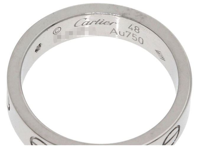 Cartier Mini Love Ring aus 18K Weißgold - Ansicht 5