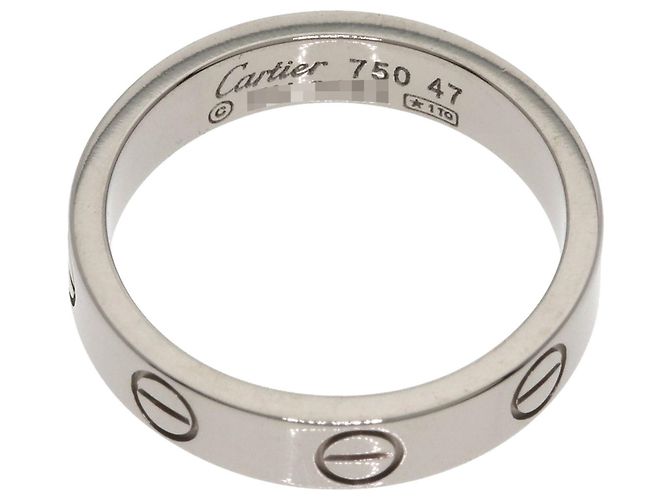 Cartier Mini Love Ring aus 18K Weißgold - Ansicht 4