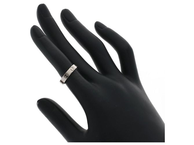 Cartier Mini Love Ring aus 18K Weißgold - Ansicht 5