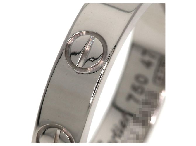 Cartier Mini Love Ring aus 18K Weißgold - Ansicht 6