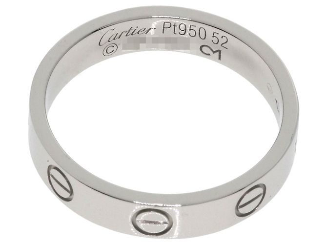 Cartier Mini Love Ring aus Platin PT950 - Ansicht 4