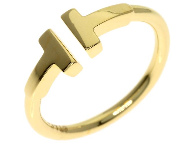 Anello T Wire di Tiffany & Co. in oro giallo 18K - vista 2