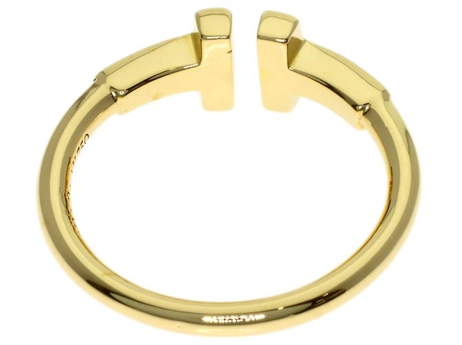 Anello T Wire di Tiffany & Co. in oro giallo 18K - vista 4