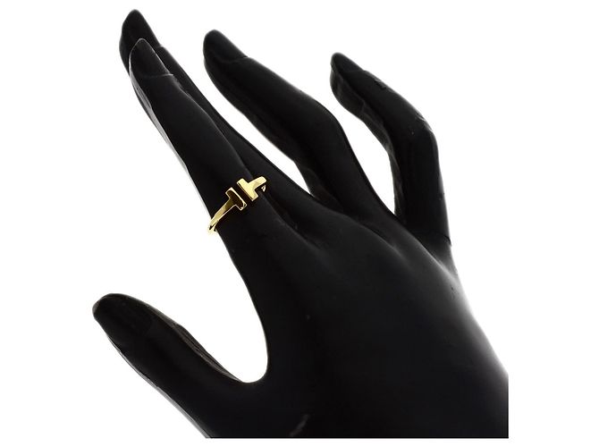 Anello T Wire di Tiffany & Co. in oro giallo 18K - vista 6