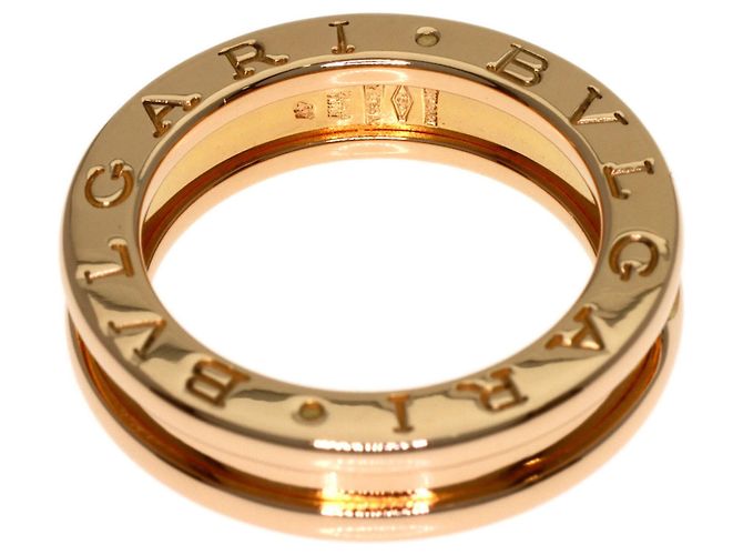 Bulgari Anello Bvlgari B-zero1 in oro rosa 18K - vista 4