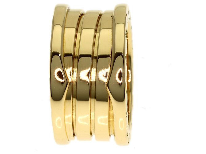 Bulgari Anello Bvlgari B-zero1 3-Band in oro giallo 18K - vista 3