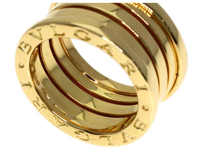 Bulgari Anello Bvlgari B-zero1 3-Band in oro giallo 18K - vista 6