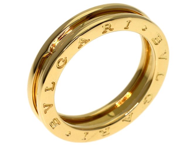 Bulgari Anello Bvlgari B-zero1 in oro giallo 18K - vista 2