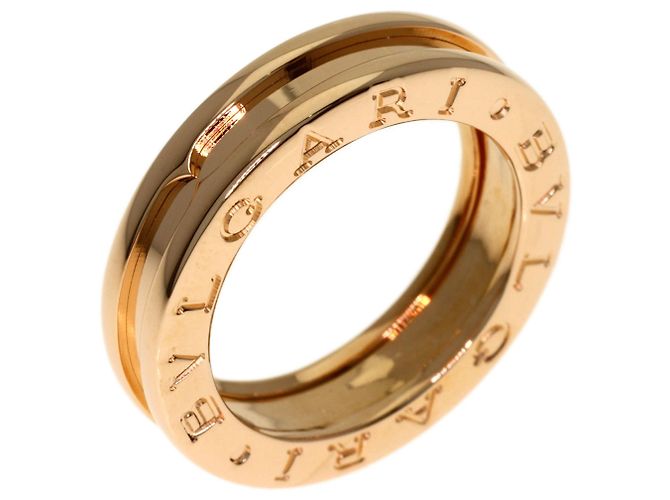 Bulgari Anello Bvlgari B-zero1 in oro rosa - vista 2