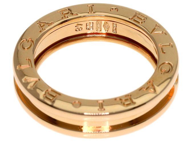 Bulgari Anello Bvlgari B-zero1 in oro rosa - vista 4