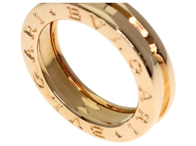 Bulgari Anello Bvlgari B-zero1 in oro rosa - vista 5